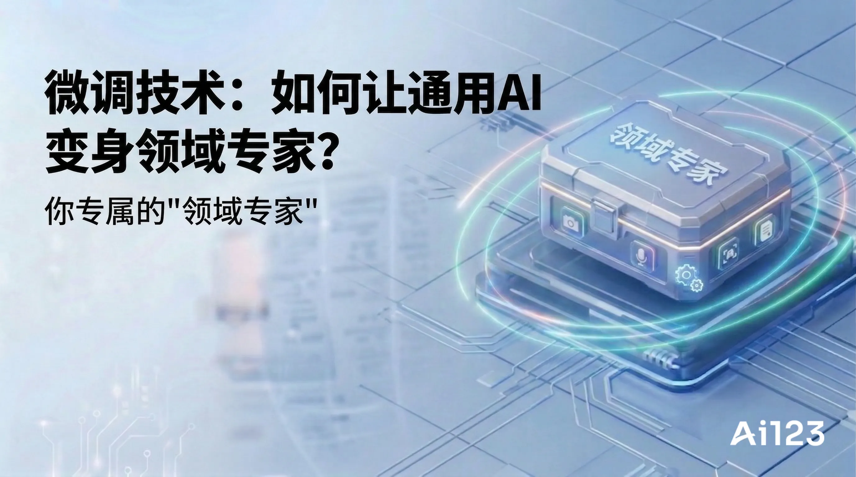 微调技术：如何让通用AI变身领域专家？