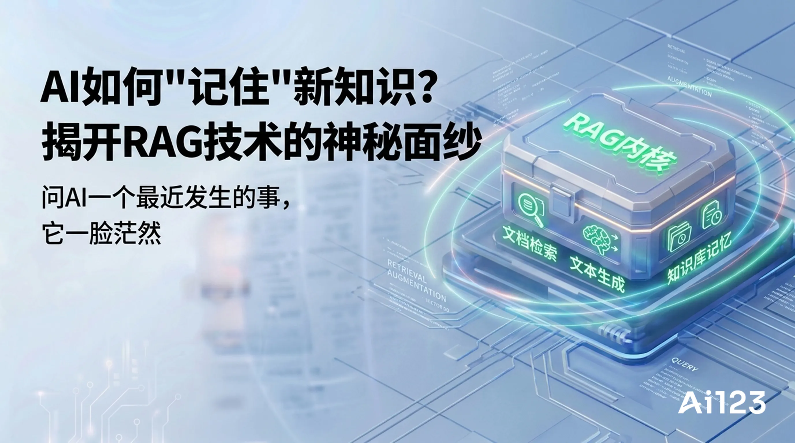 AI如何"记住"新知识?揭开RAG技术的神秘面纱