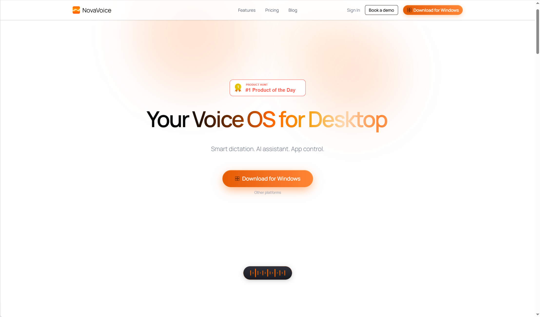 NovaVoice screenshot 1