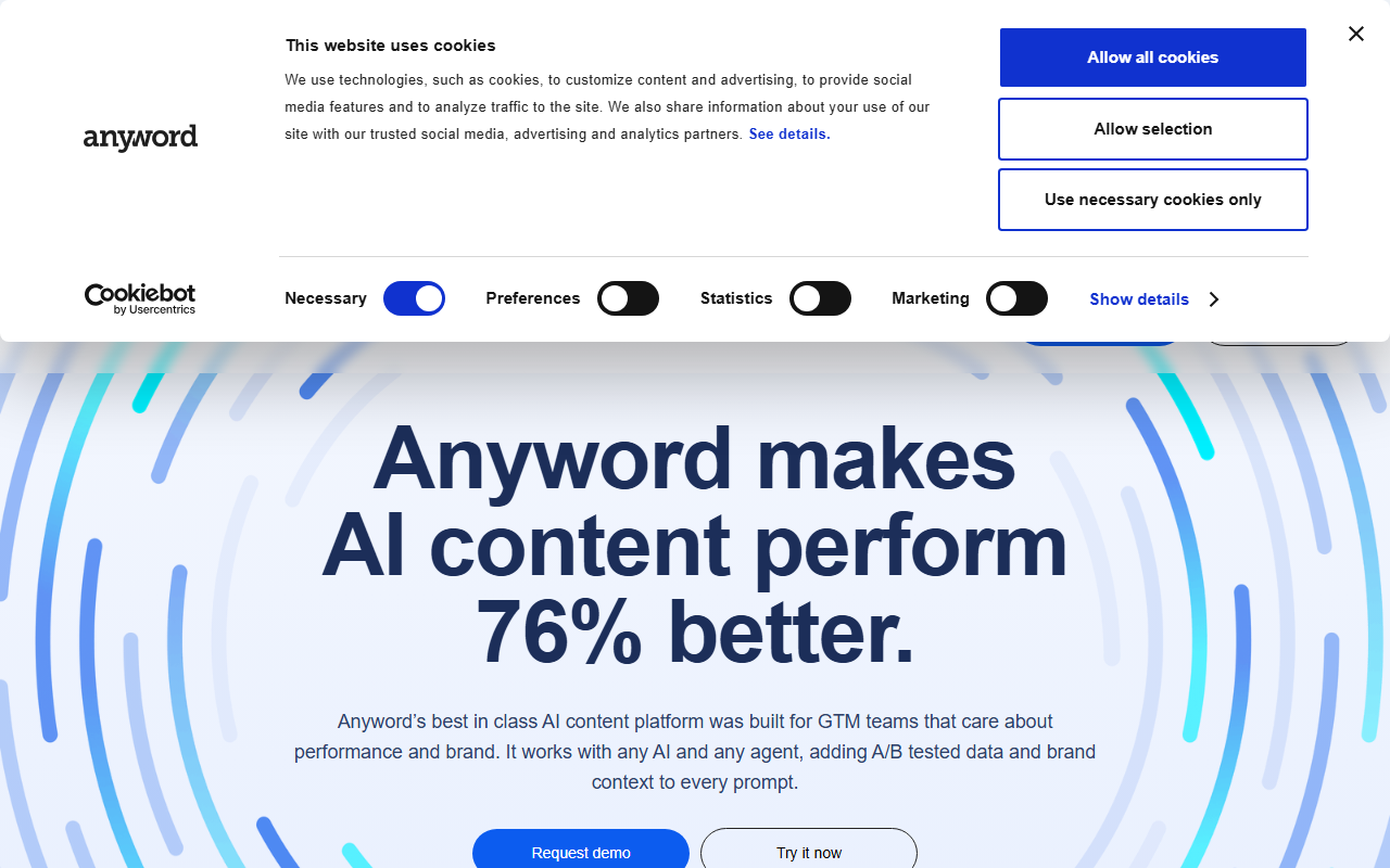 Anyword screenshot 1