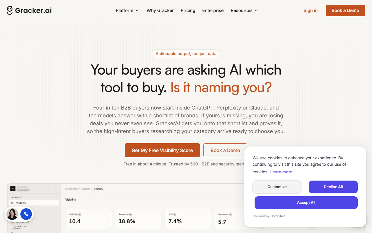GrackerAI screenshot 1