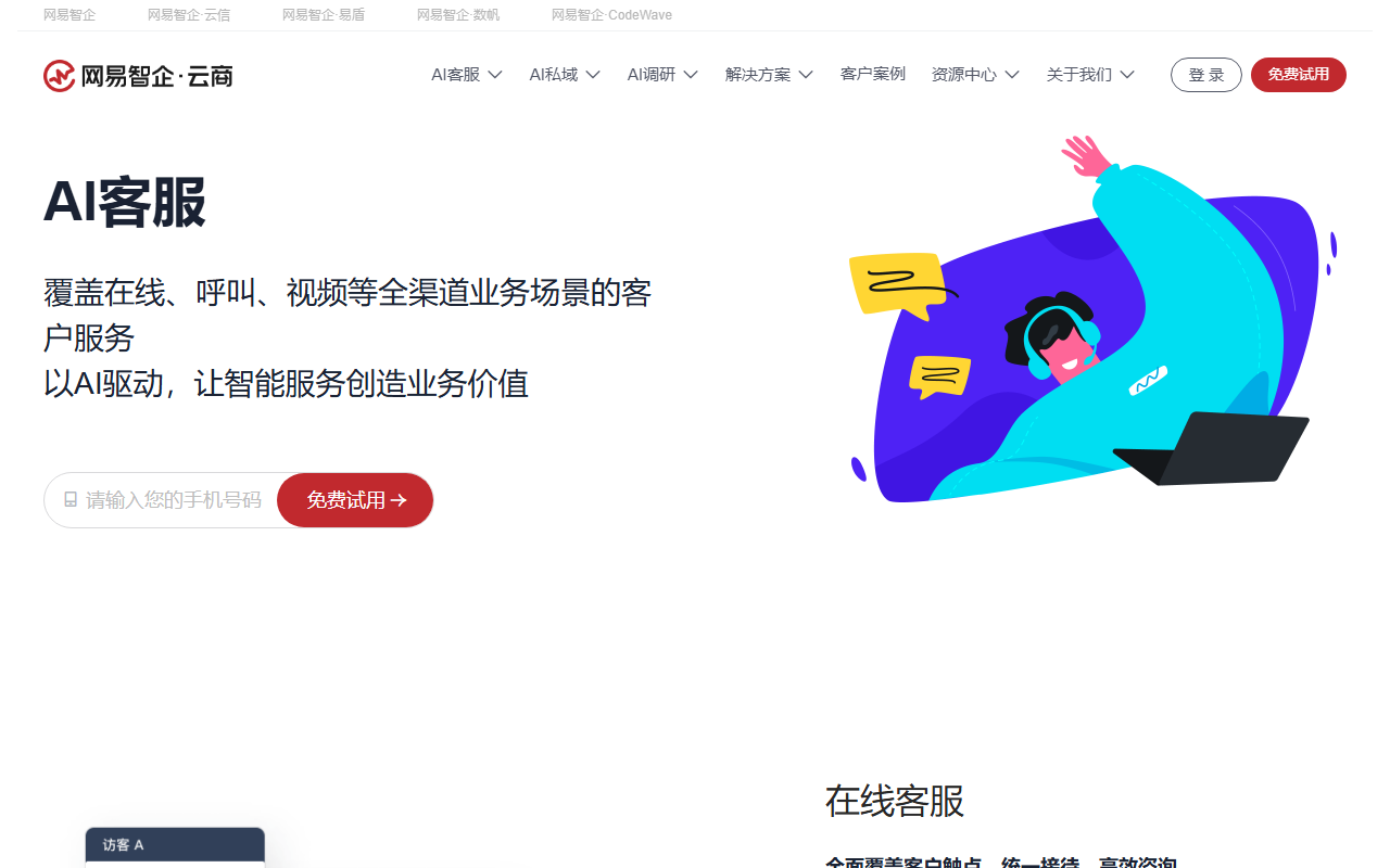 网易七鱼AI screenshot 1