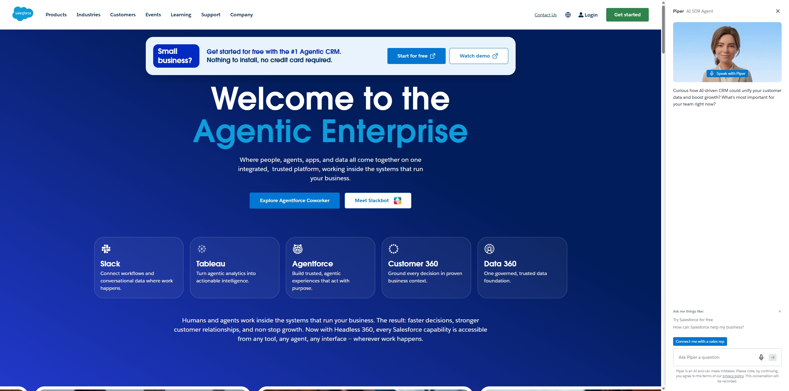 Salesforce Einstein screenshot 1