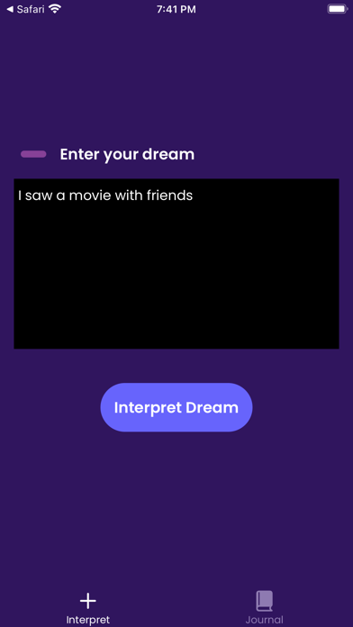 Dream Interpreter AI screenshot 1