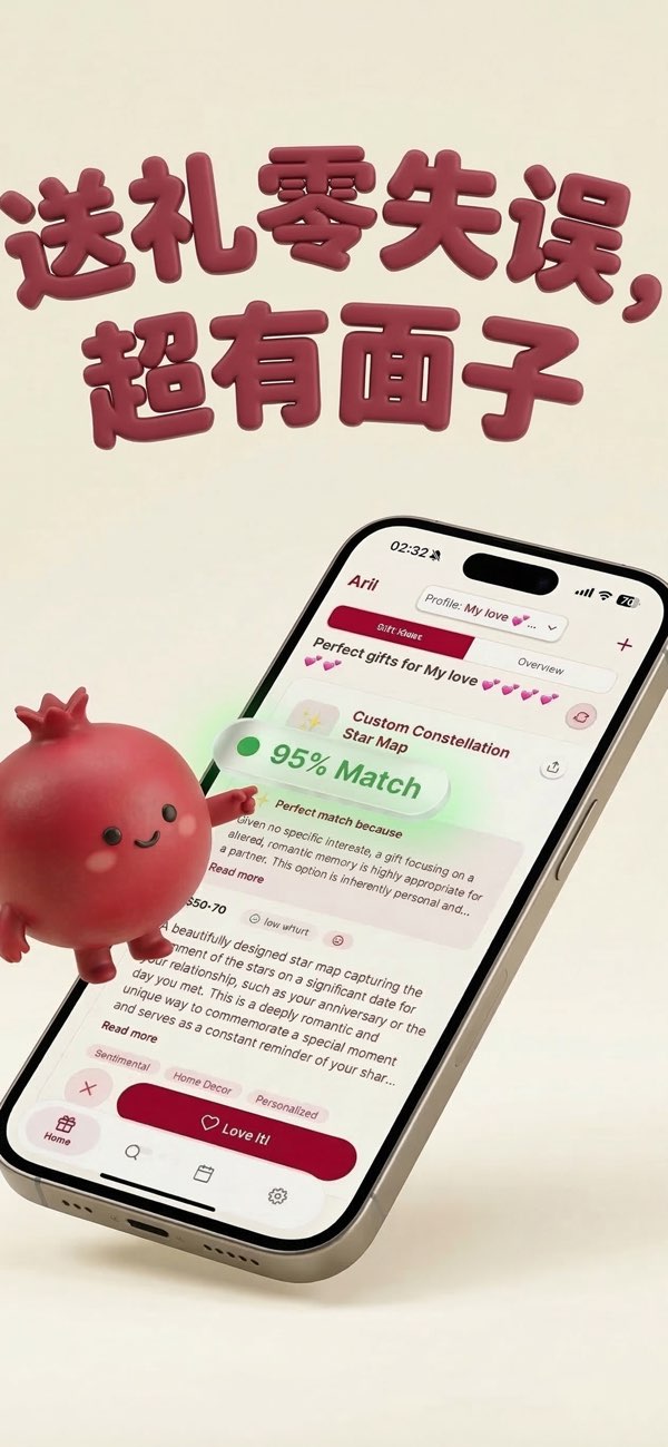 AI礼物推荐与纪念日提醒神器 screenshot 1