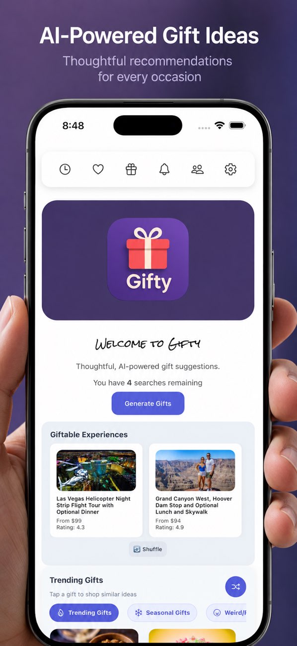 Gifty screenshot 1