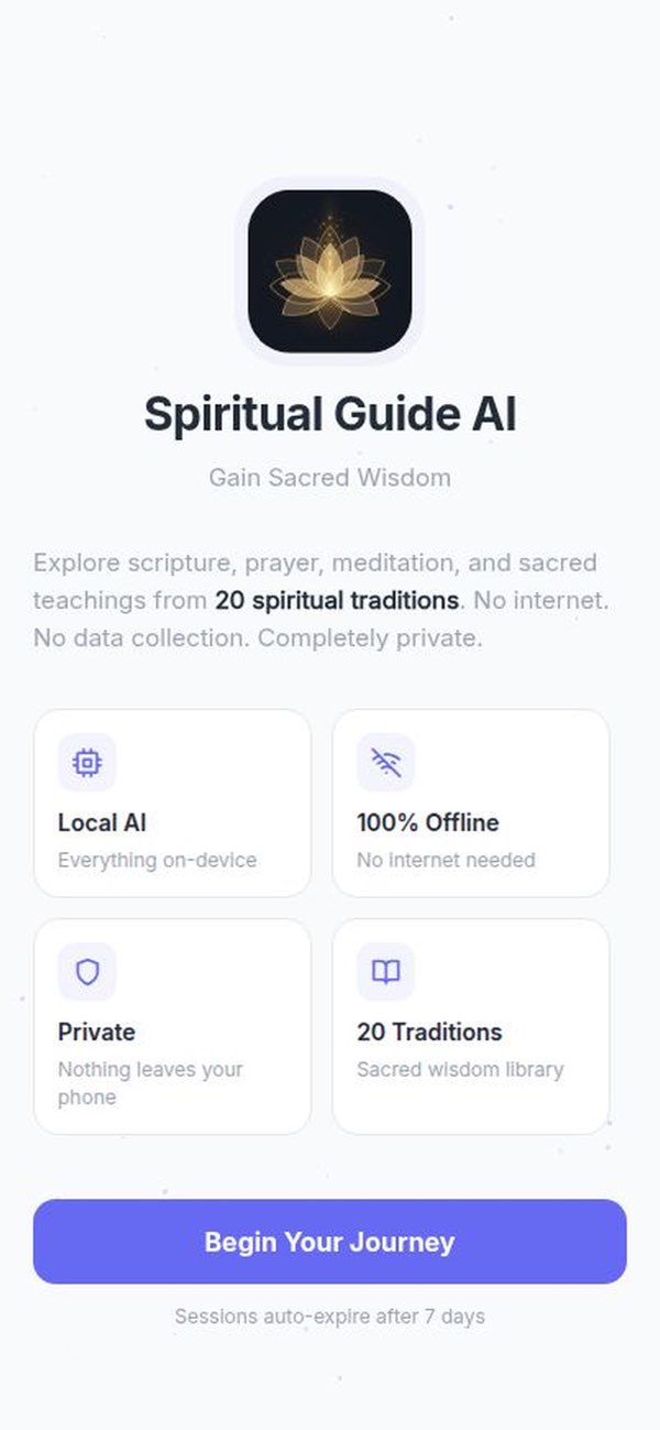Spiritual Guide AI screenshot 1