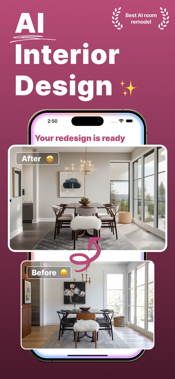 AI Interior Design screenshot 1