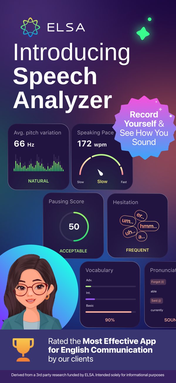 ELSA Speak screenshot 1