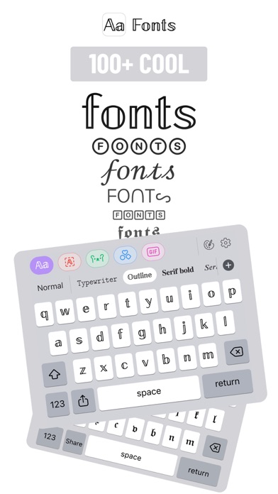 Fonts screenshot 1