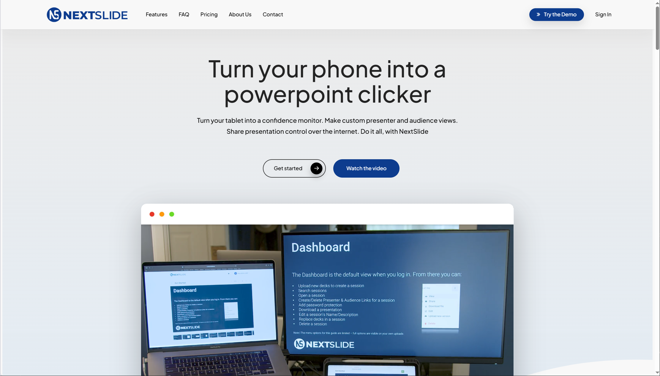 nextslide screenshot 1