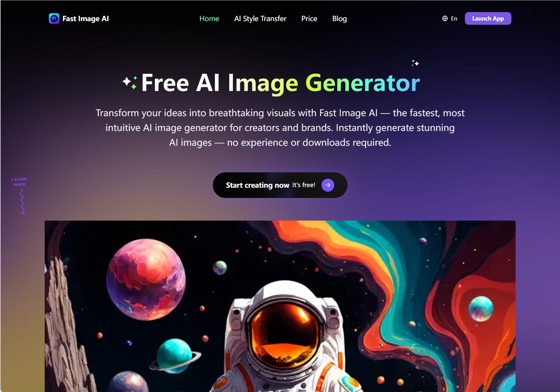 Fast Image AI Sketch to Image screenshot 1