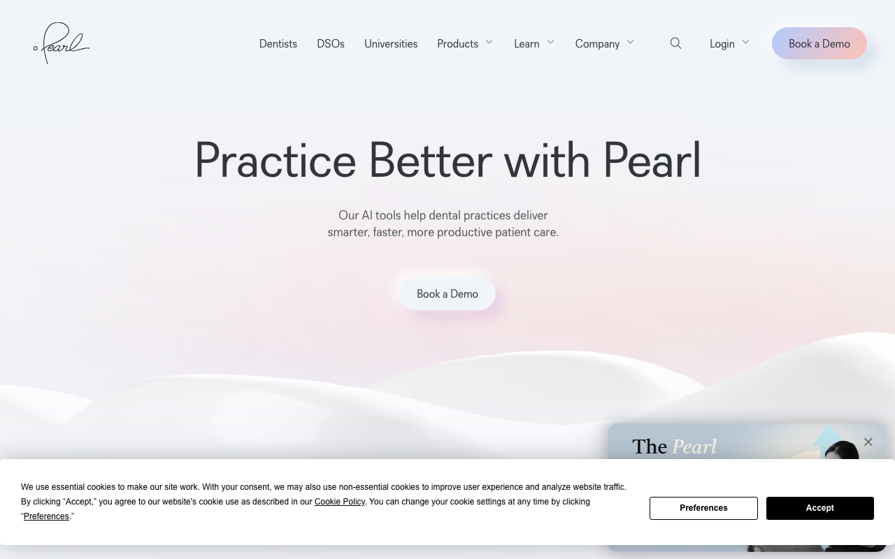 Pearl product screenshot