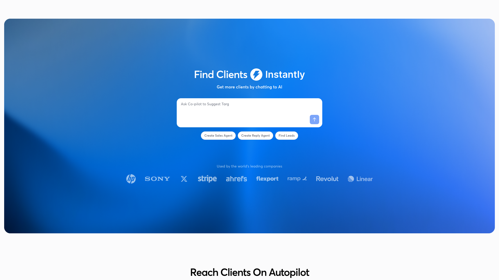 Instantly product screenshot