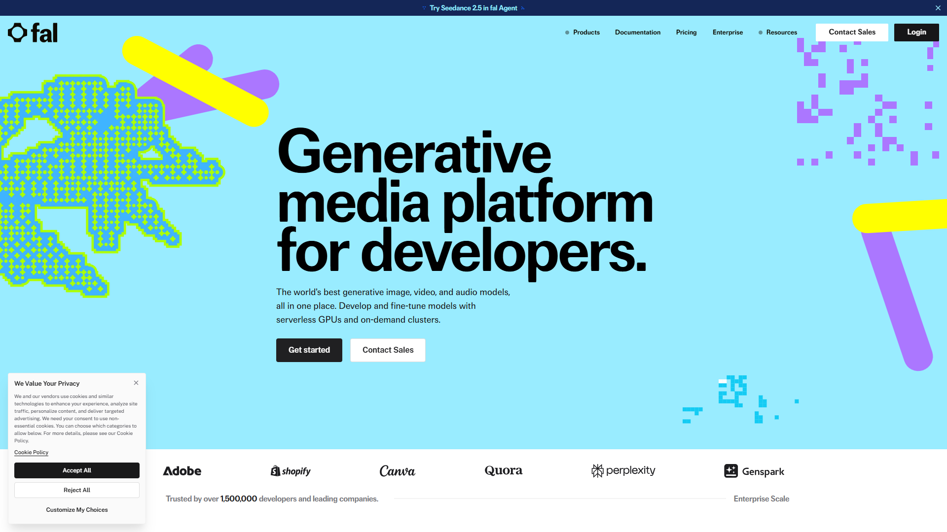 fal product screenshot