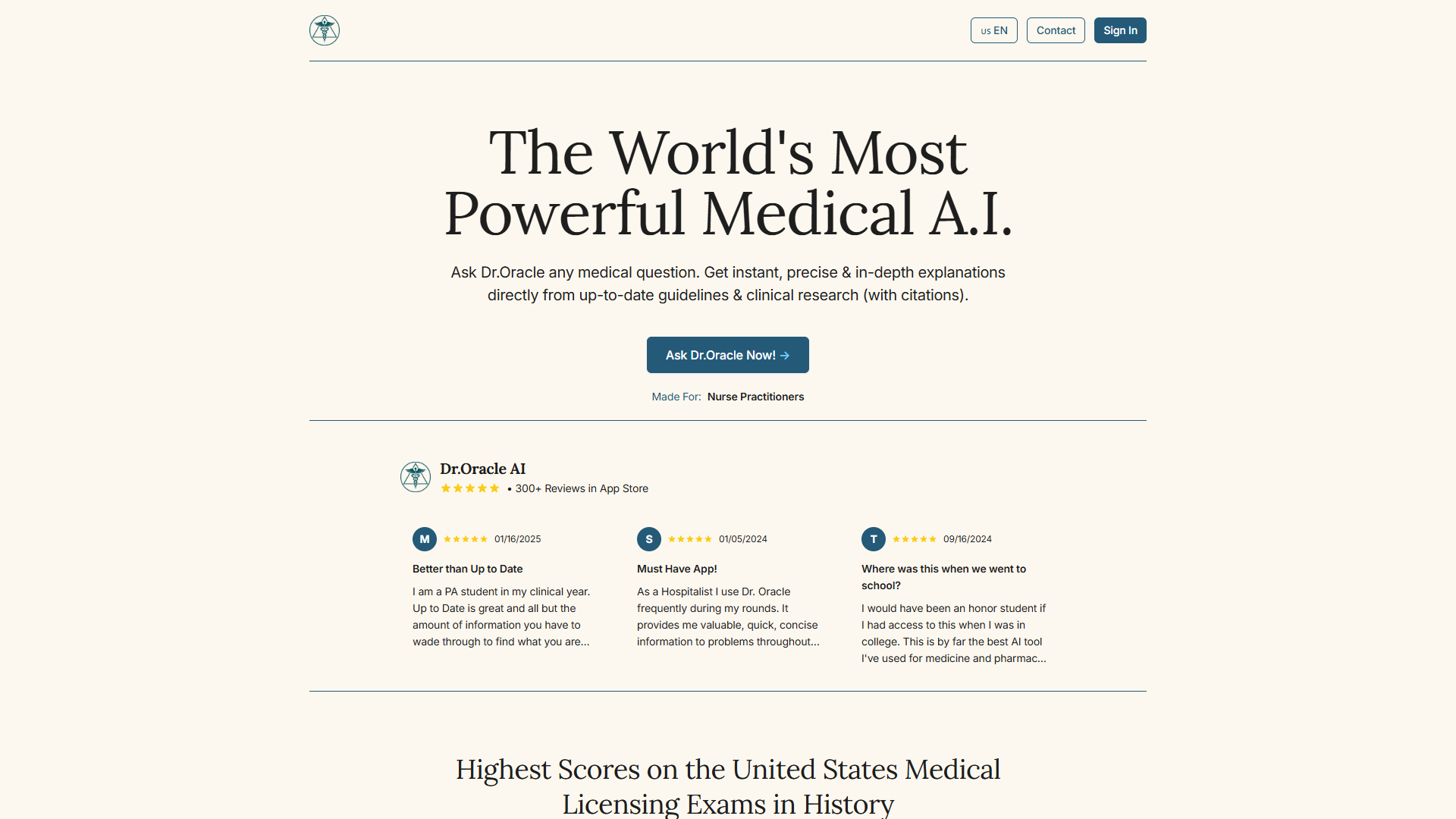 Dr.Oracle product screenshot