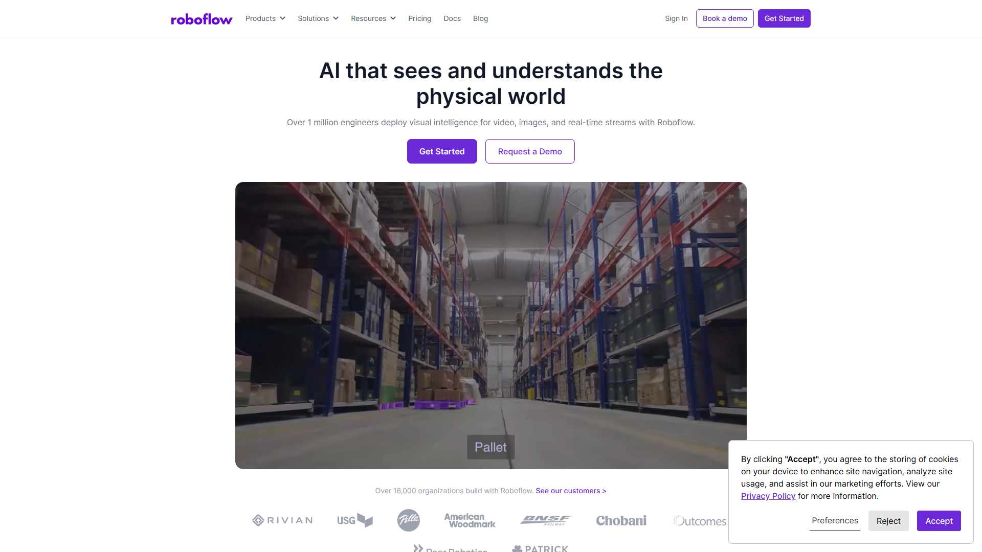 Roboflow product screenshot