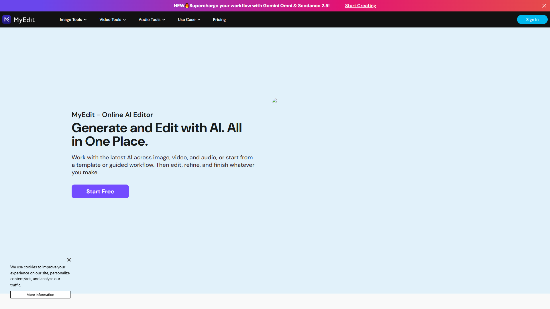 MyEdit product screenshot