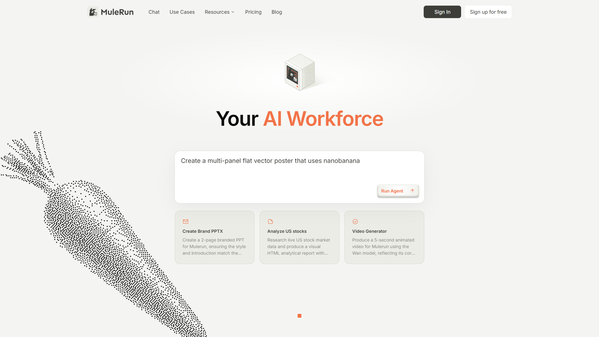 MuleRun product screenshot