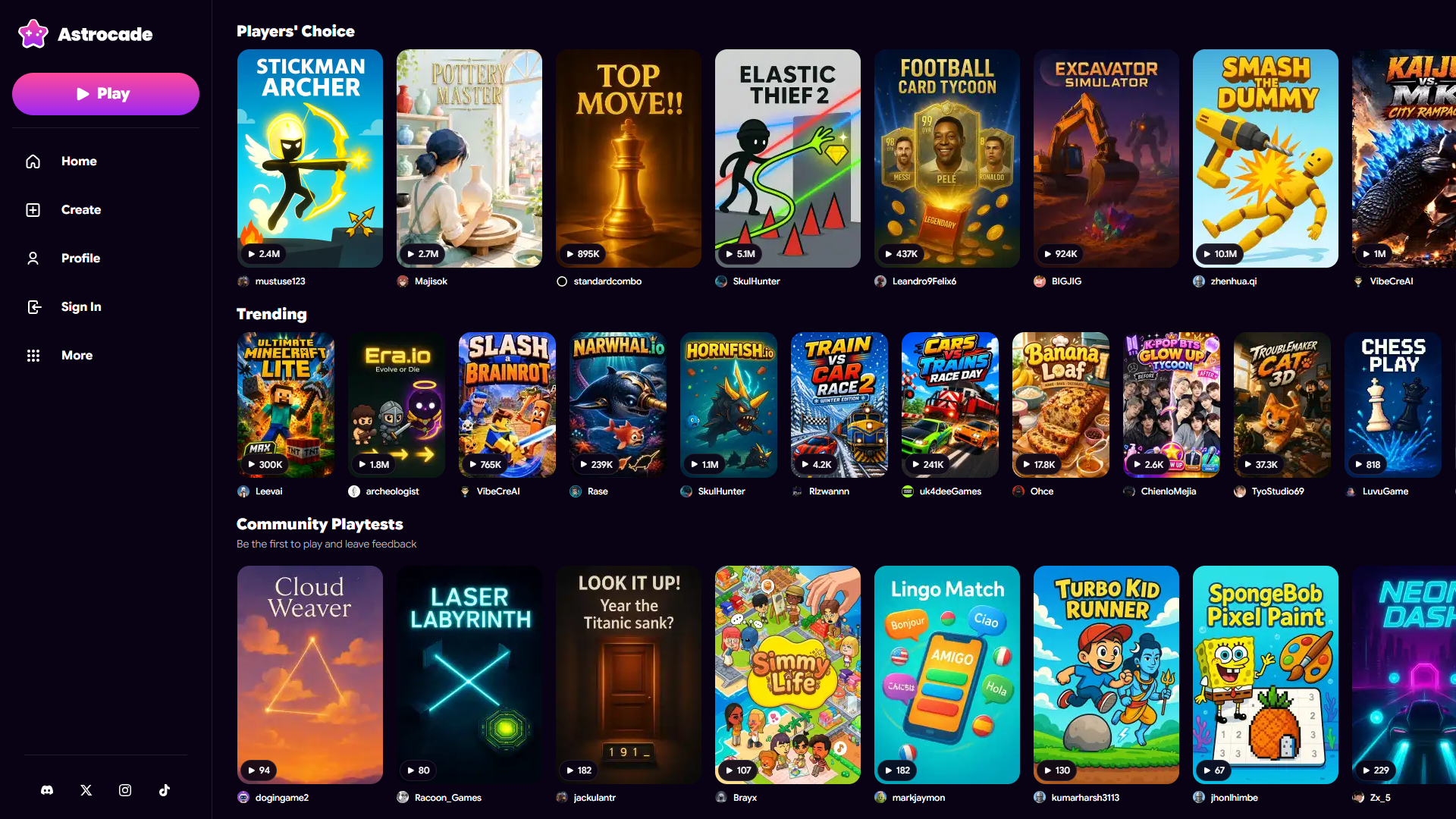 Astrocade product screenshot