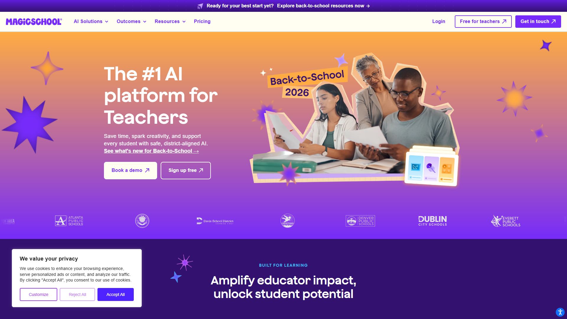 MagicSchool product screenshot