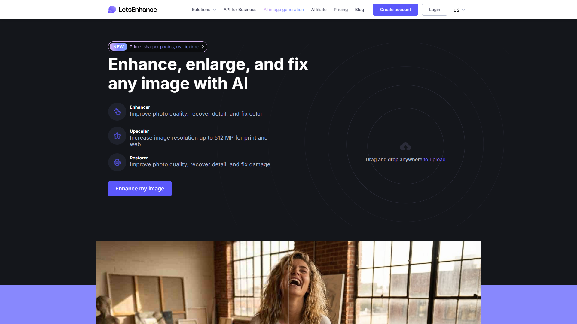Let's Enhance product screenshot