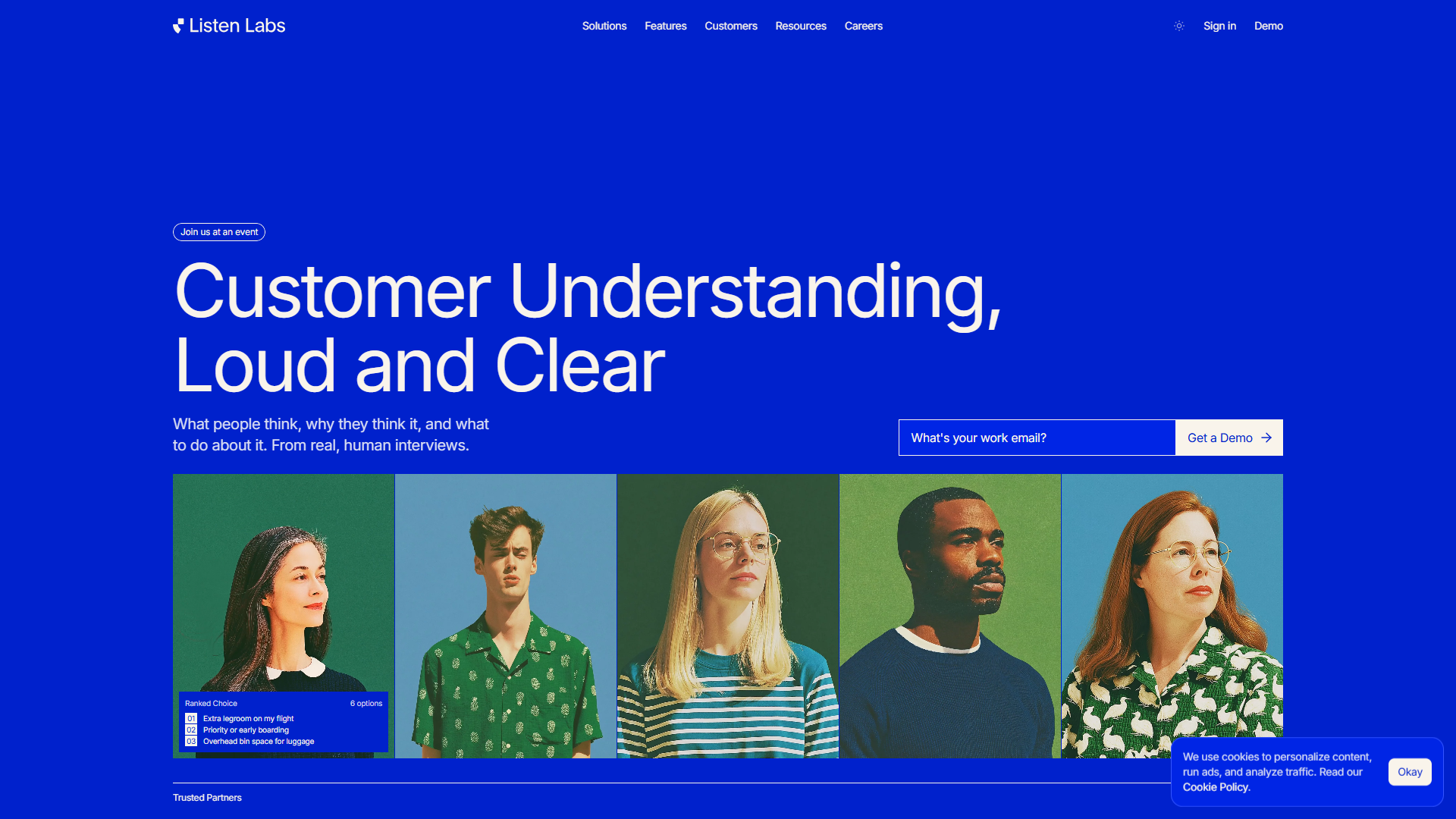 Listen Labs product screenshot