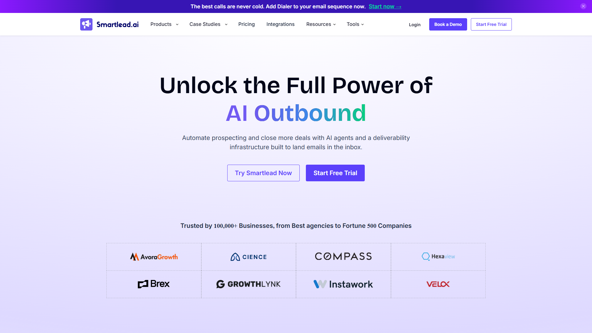 Smartlead product screenshot