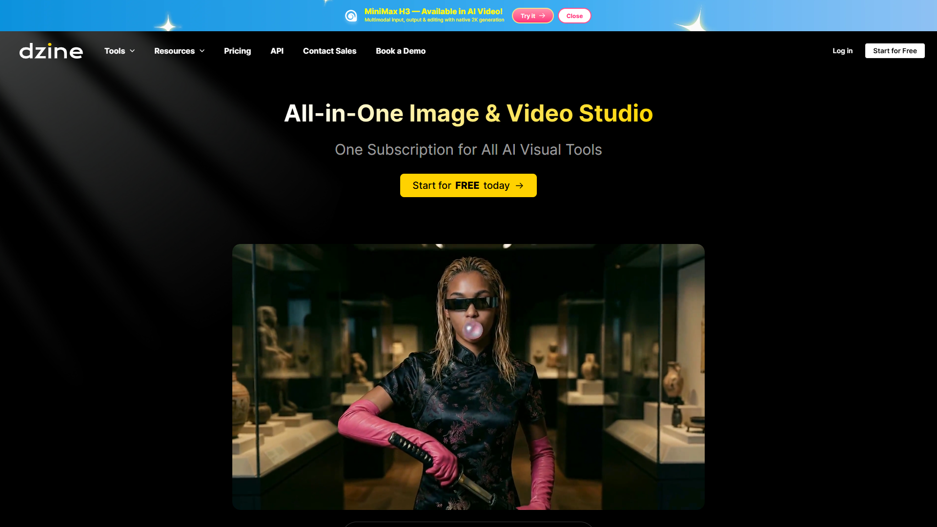 Dzine product screenshot