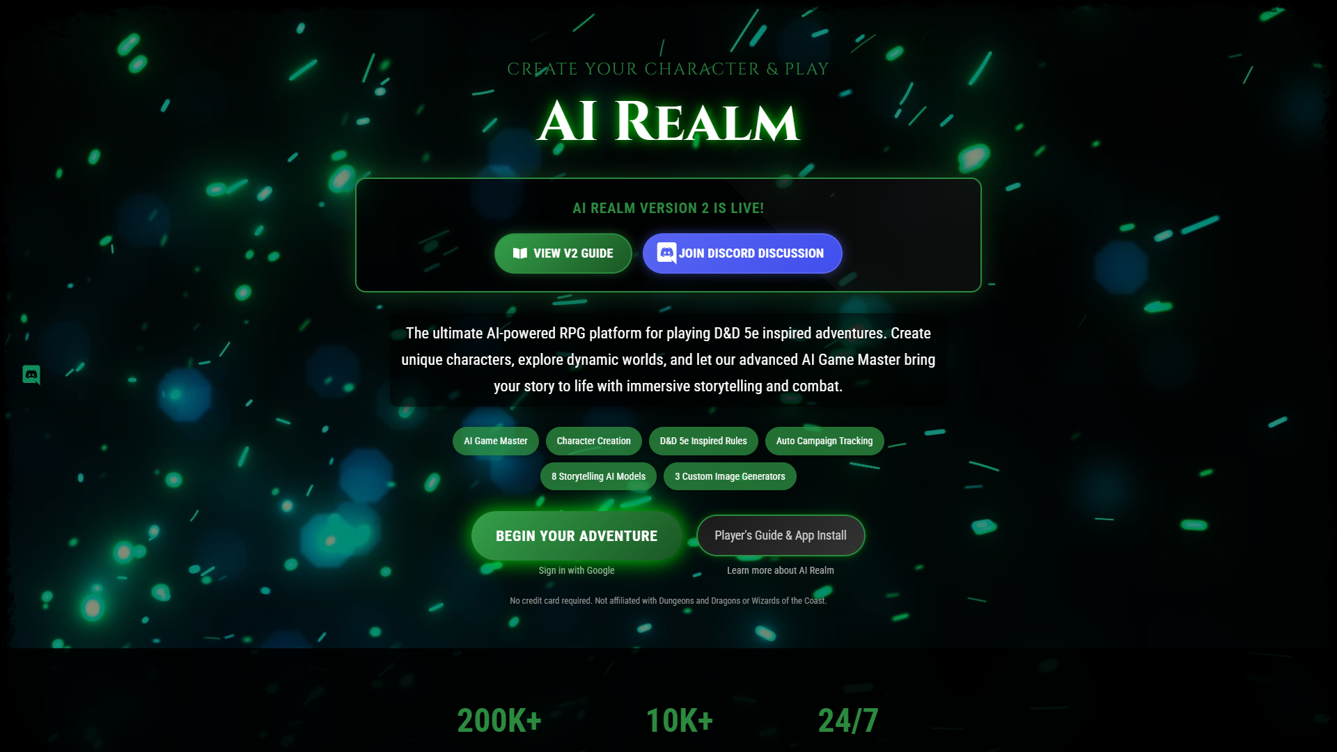 AI Realm product screenshot