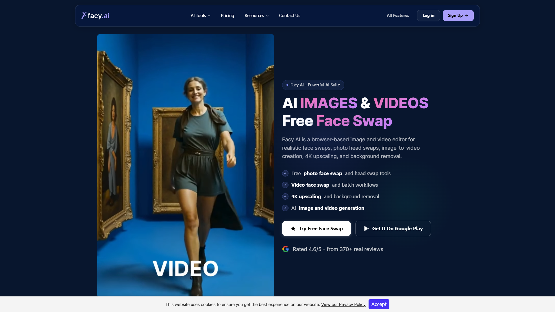 Facy product screenshot