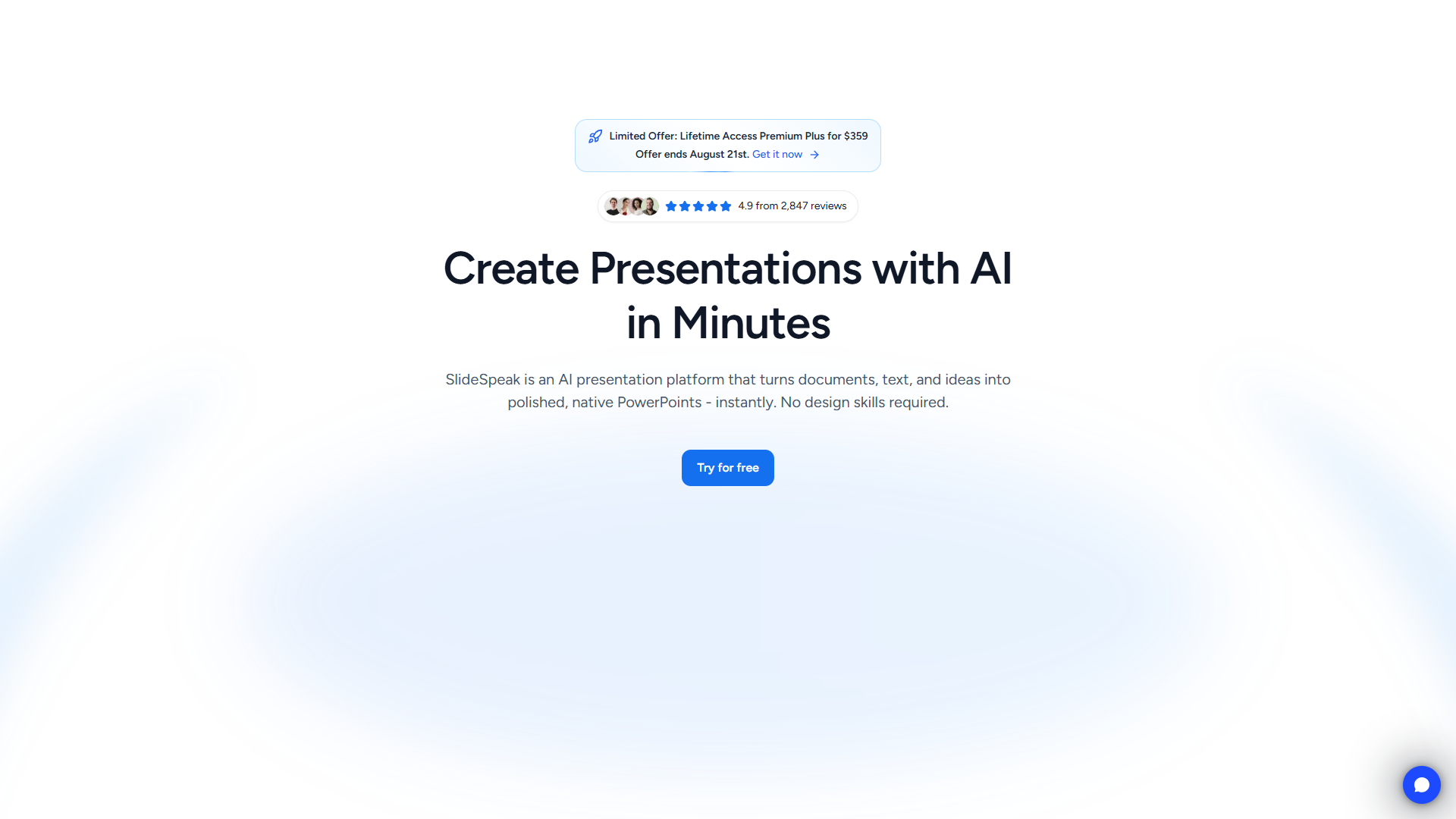 SlideSpeak product screenshot