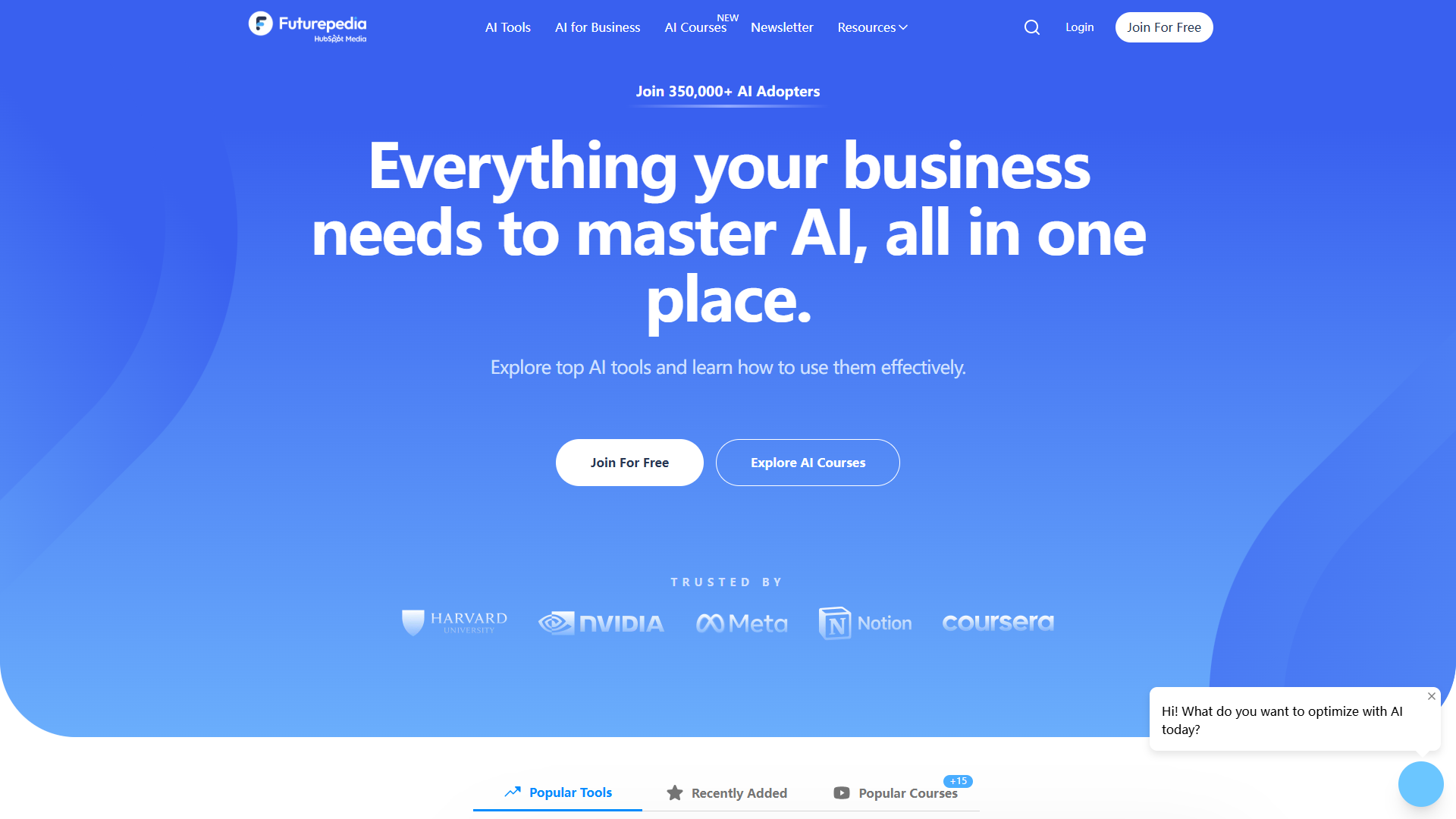 Futurepedia product screenshot