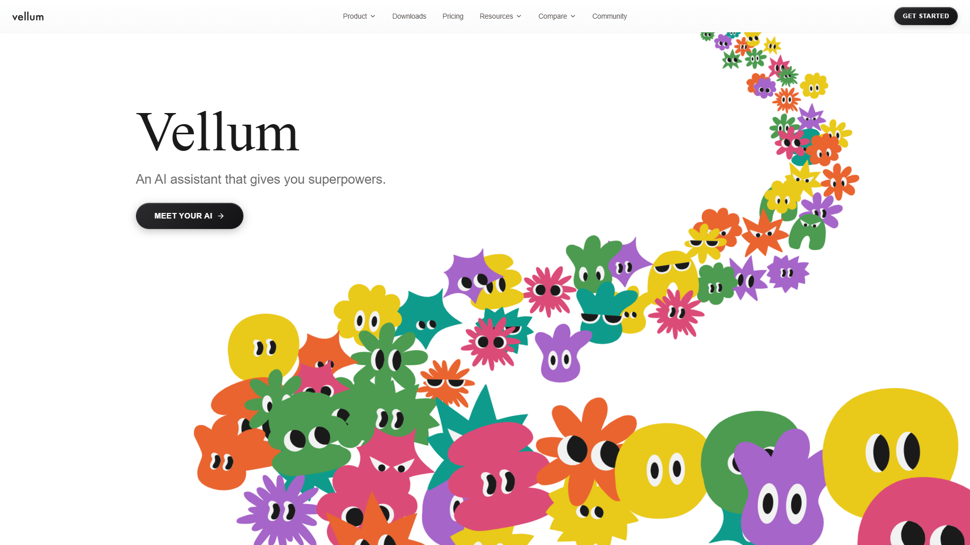 Vellum product screenshot
