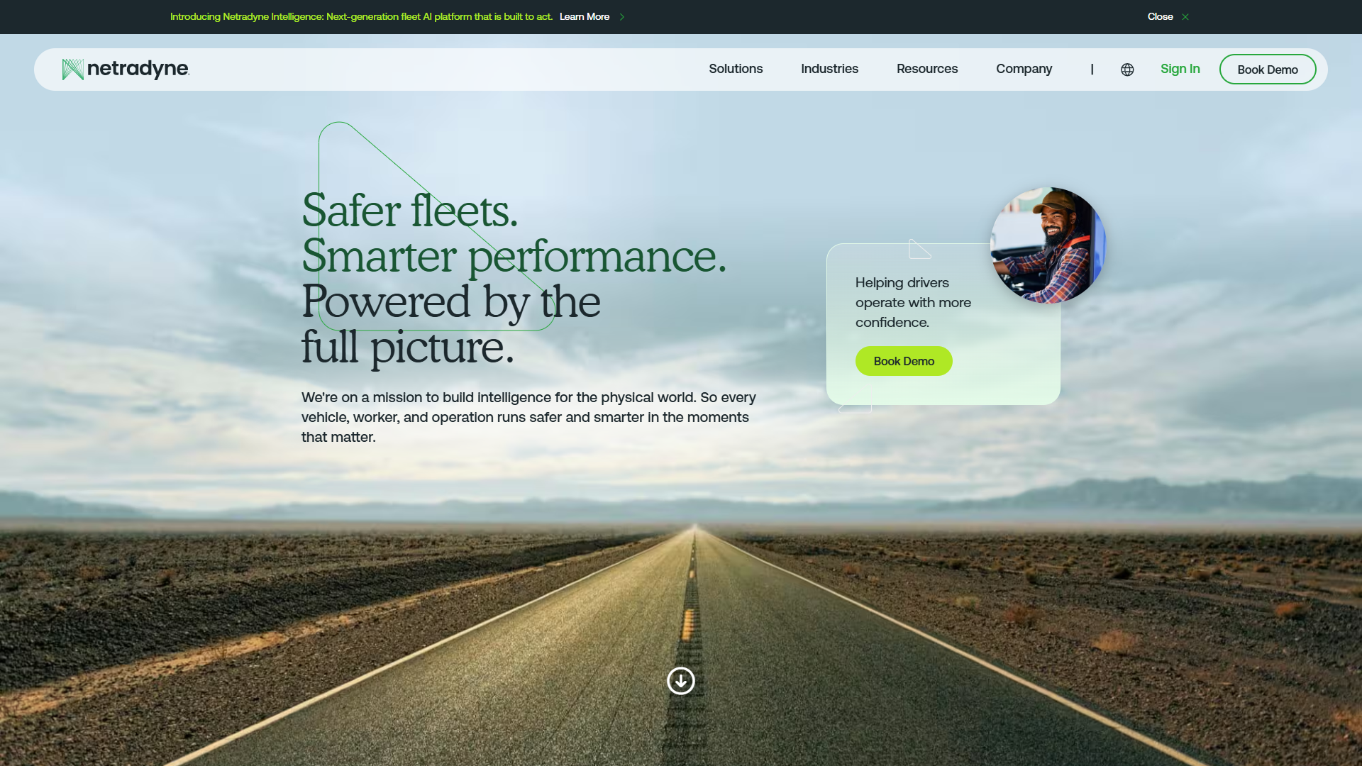 Netradyne product screenshot