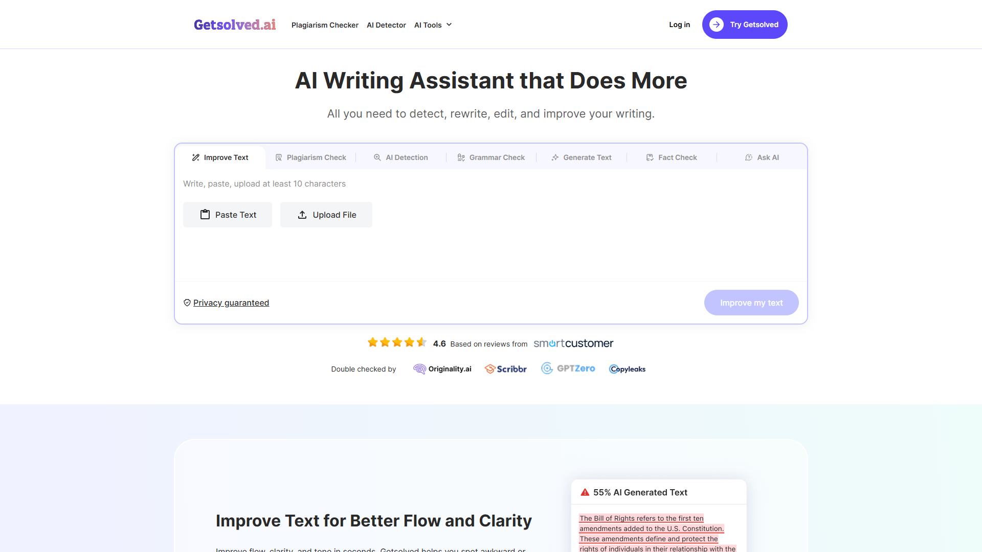 GetSolved product screenshot