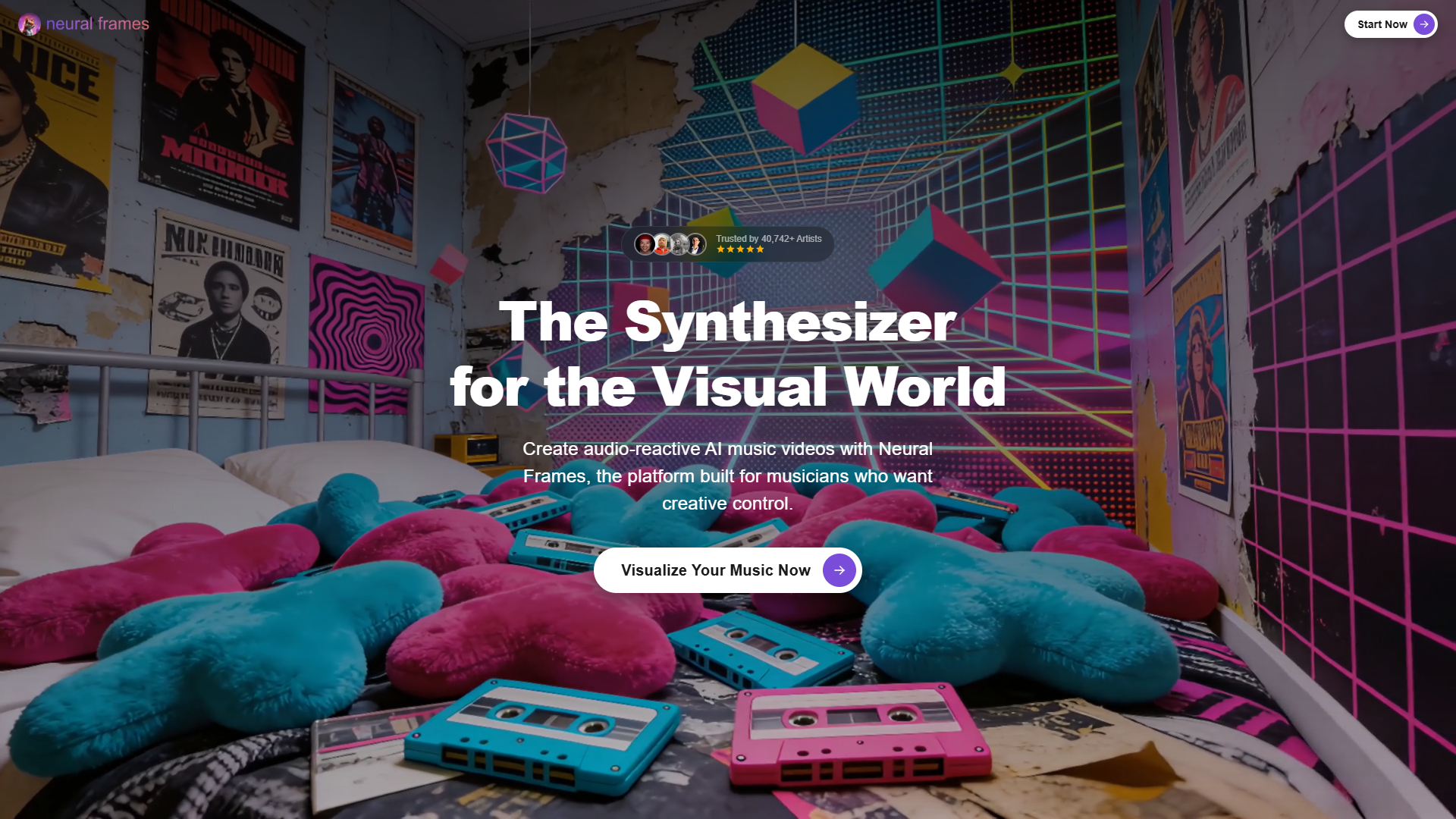 Neural Frames product screenshot