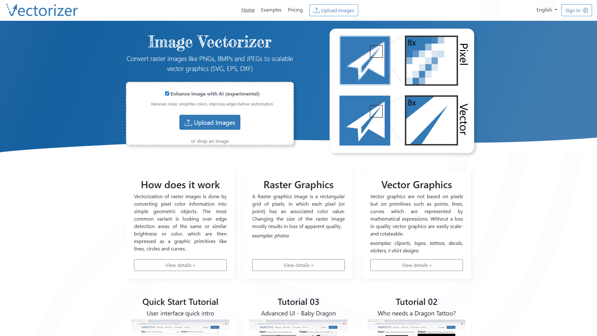 Vectorizer product screenshot