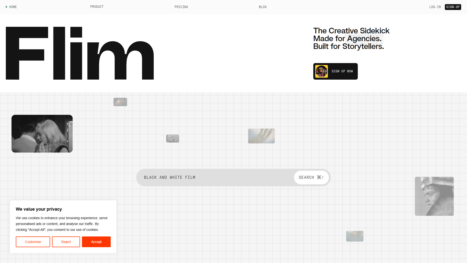 Flim product screenshot