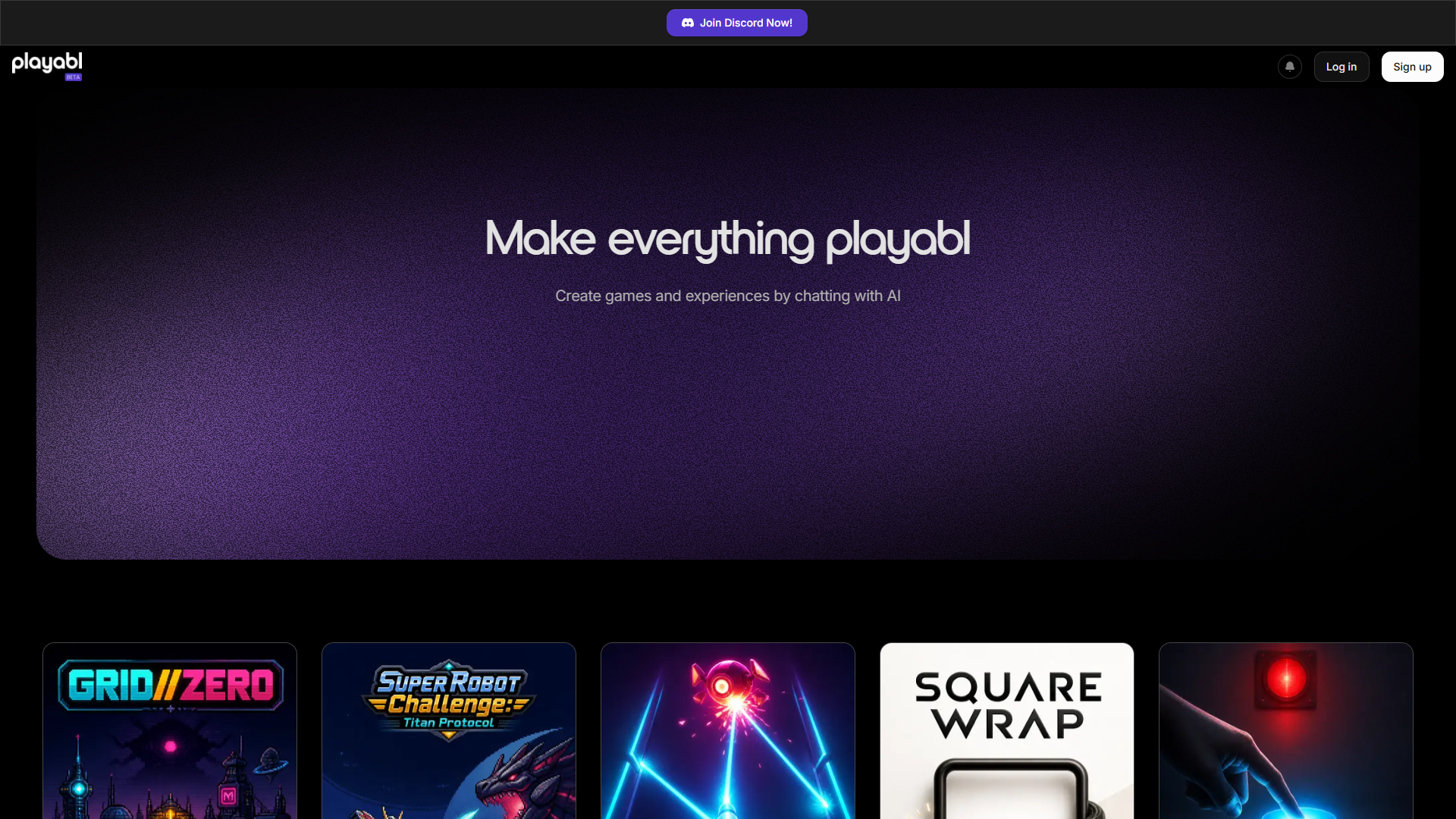 Playabl product screenshot