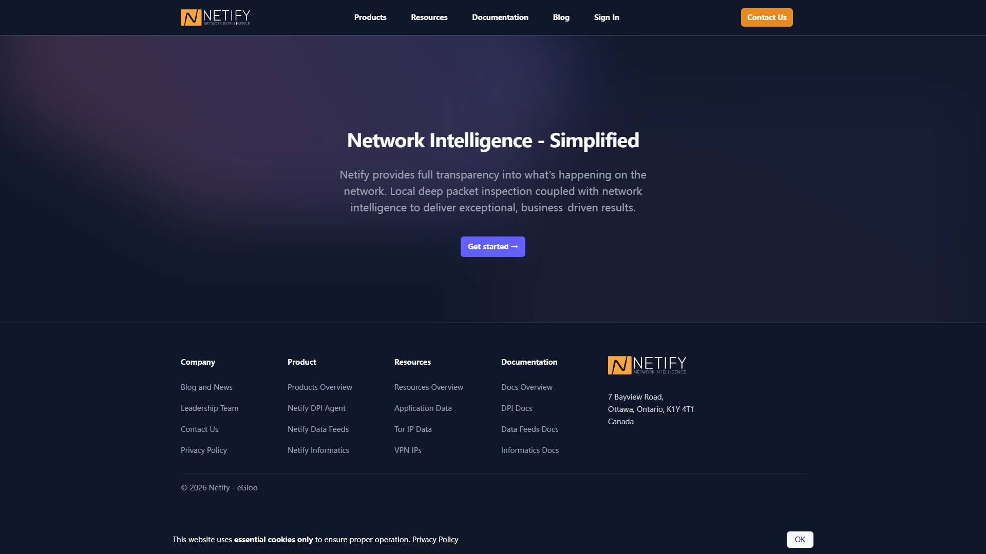 Netify product screenshot