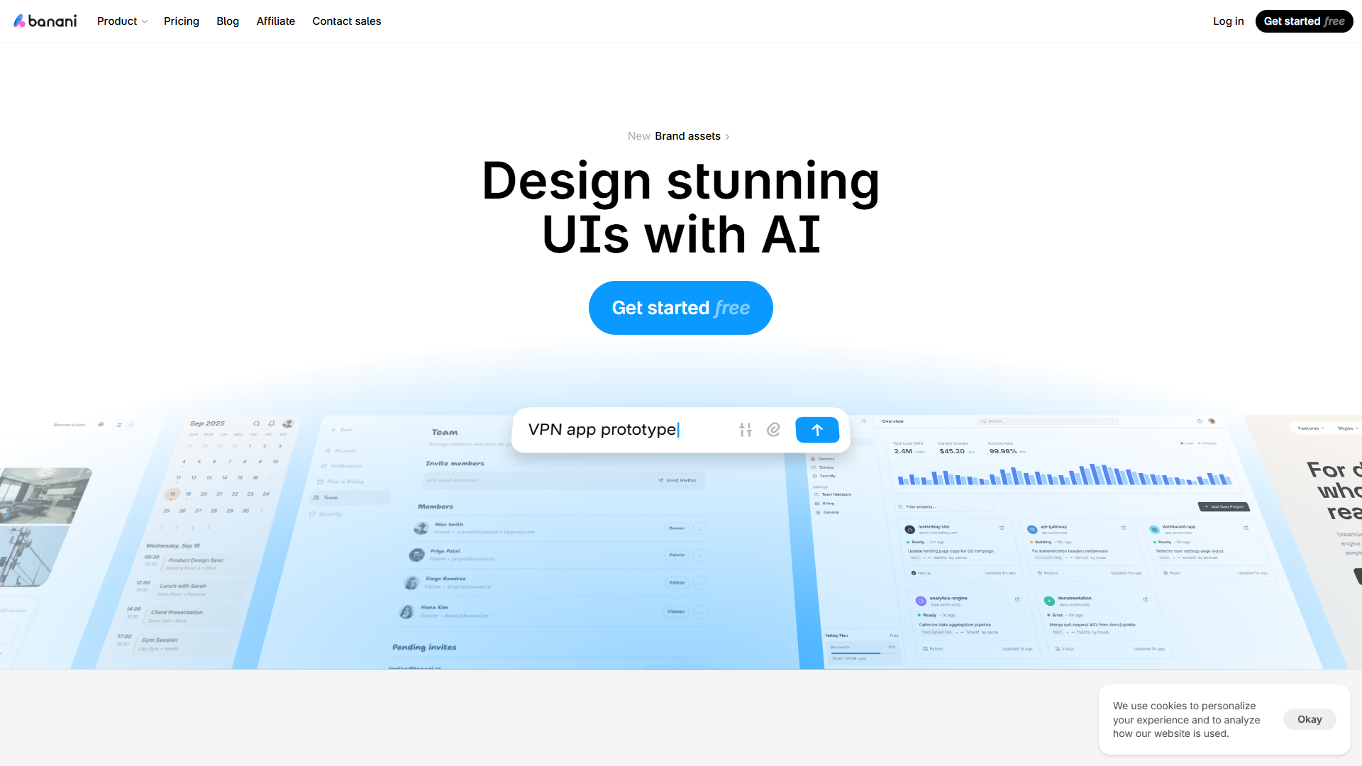 Banani product screenshot