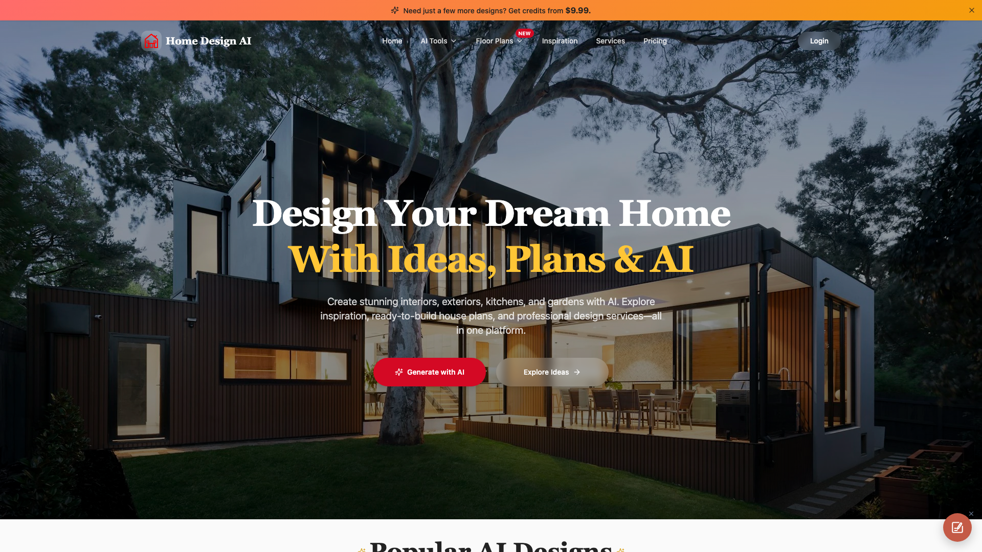 Home Design AI product screenshot