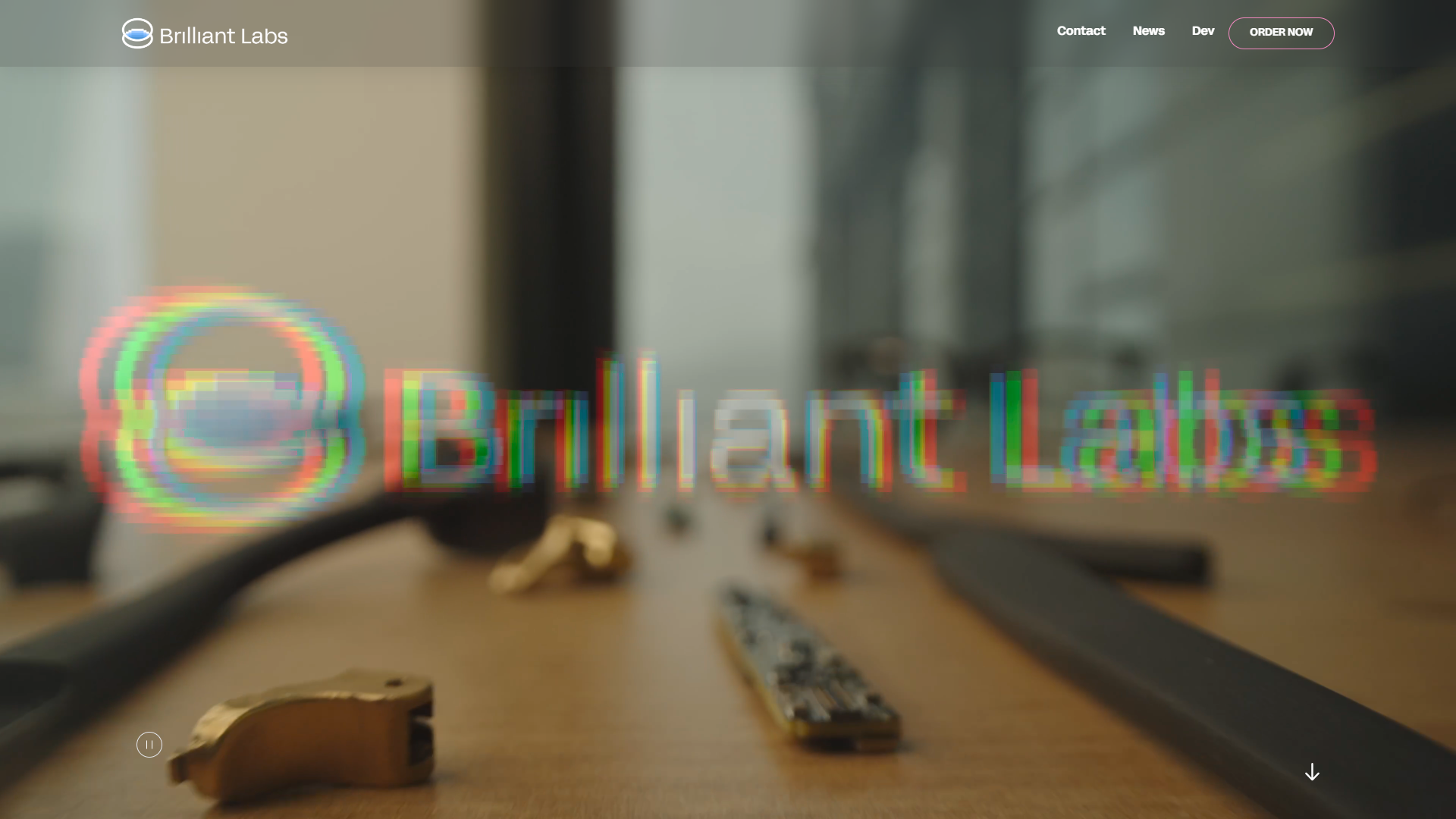 Brilliant Labs product screenshot
