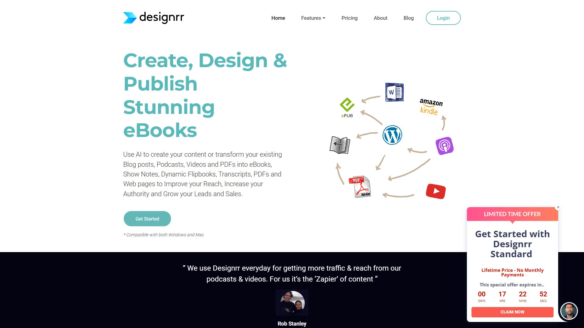 Designrr product screenshot