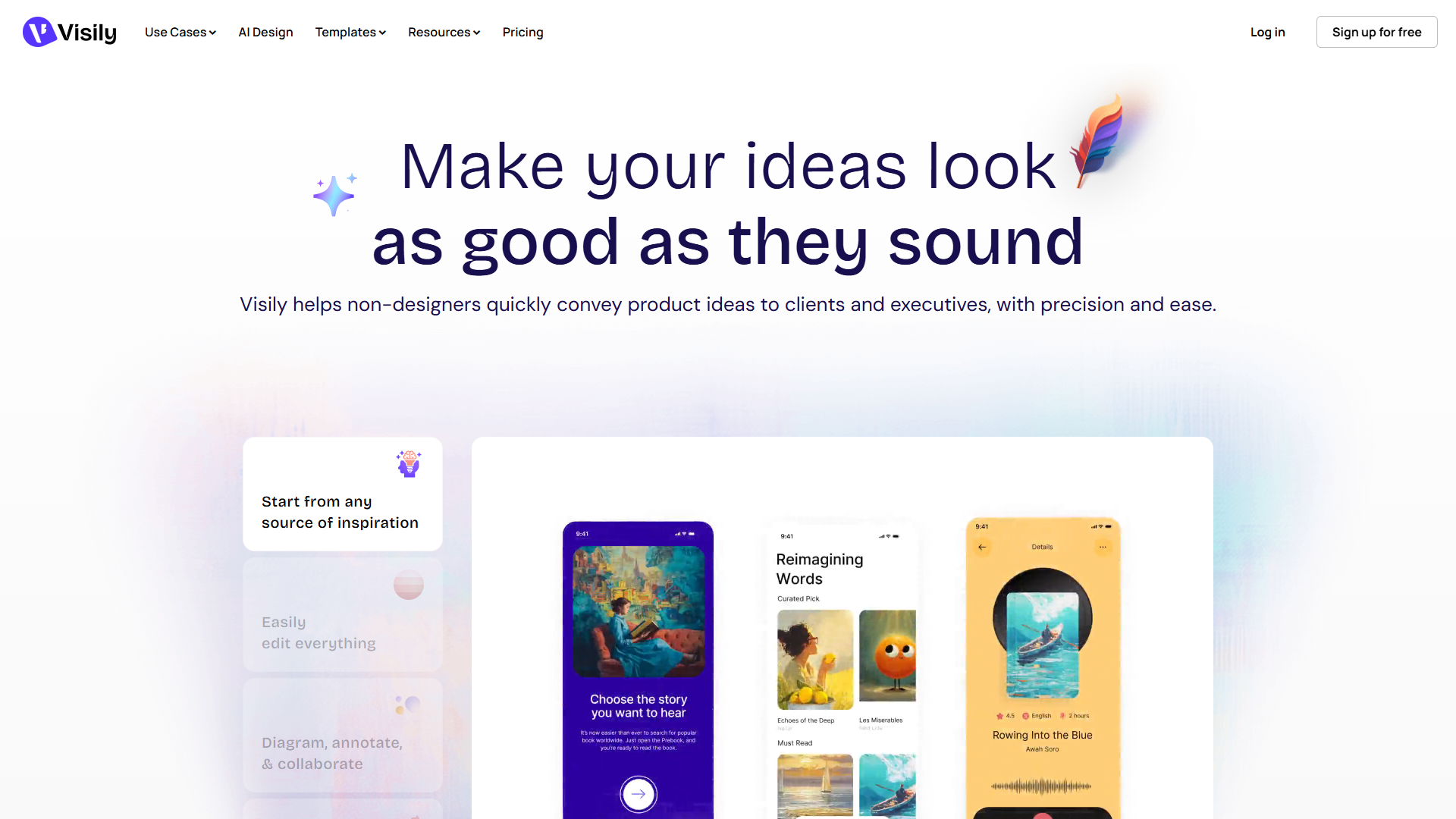 Visily product screenshot