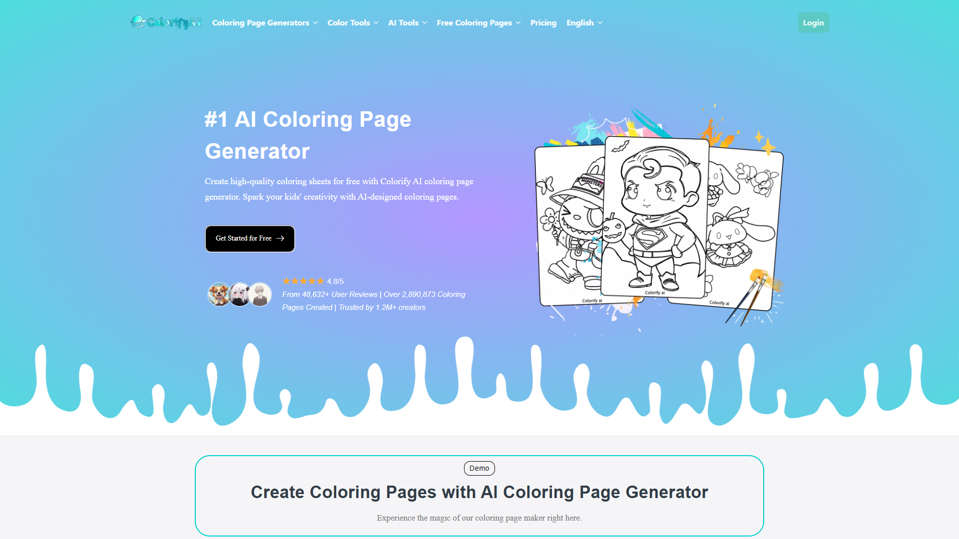 Colorify AI product screenshot