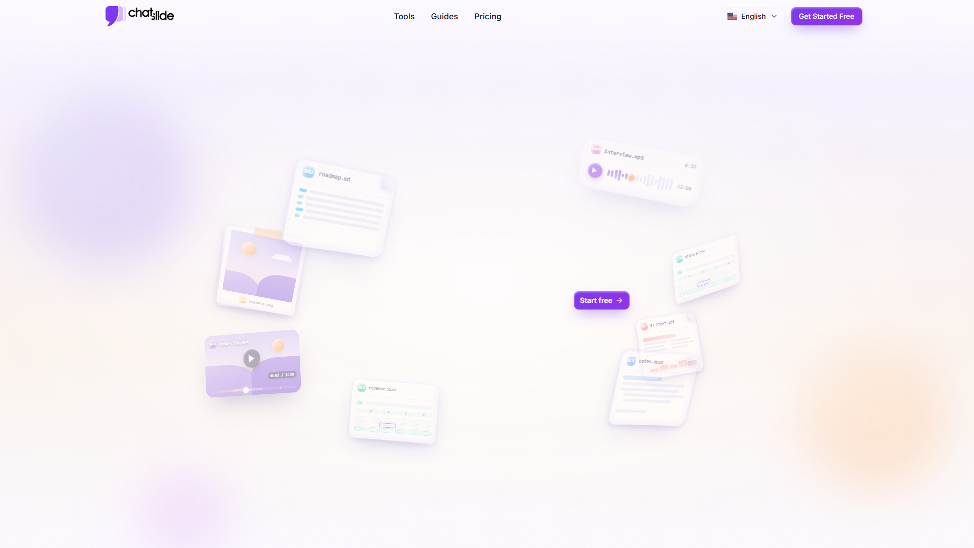 ChatSlide product screenshot