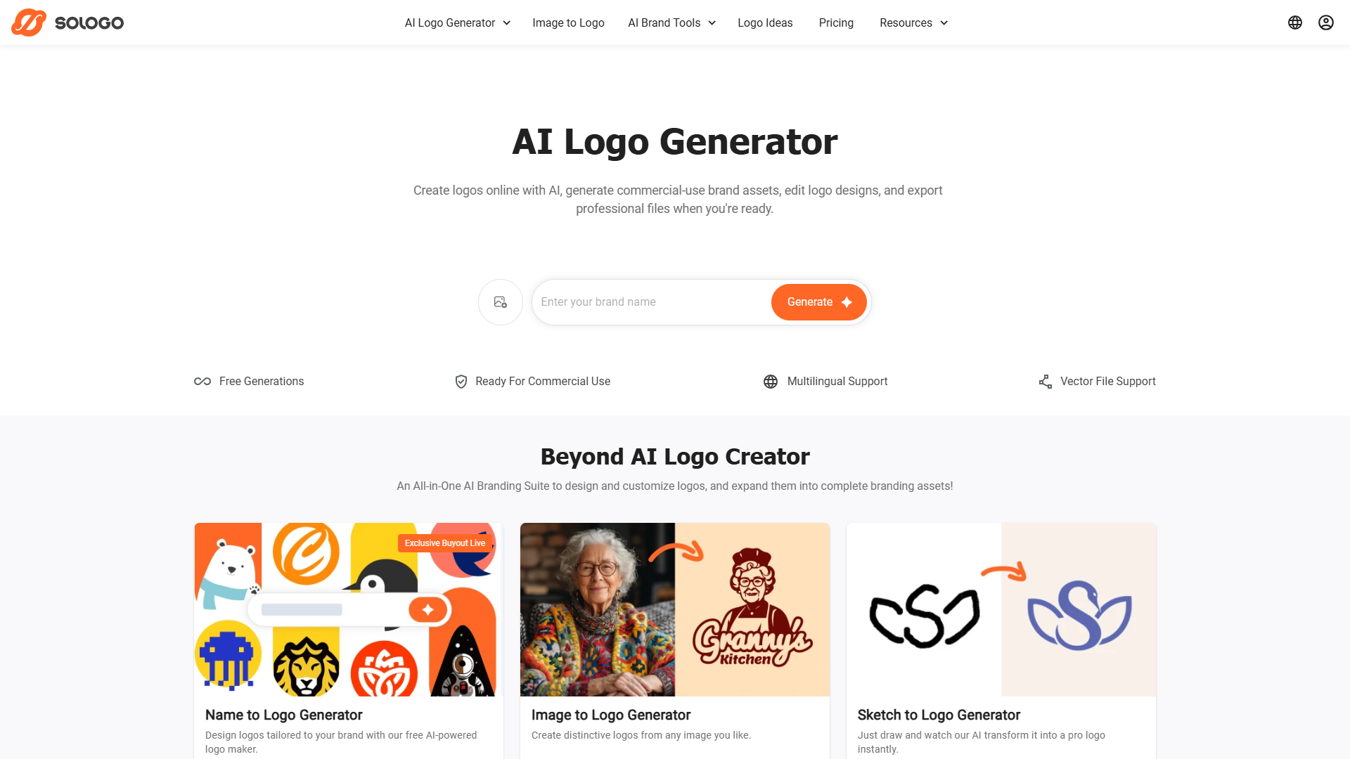 SologoAI product screenshot