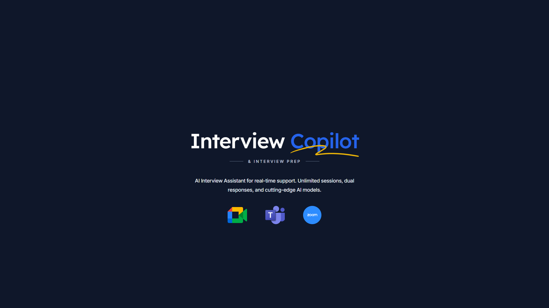 Interviews Chat product screenshot